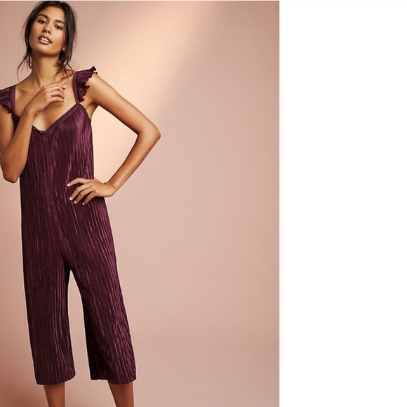 Anthropologie Silky Jumpsuit - Picture 2 of 7
